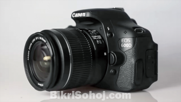 Canon 600D DSLR Camera & 18-55 kit lense used